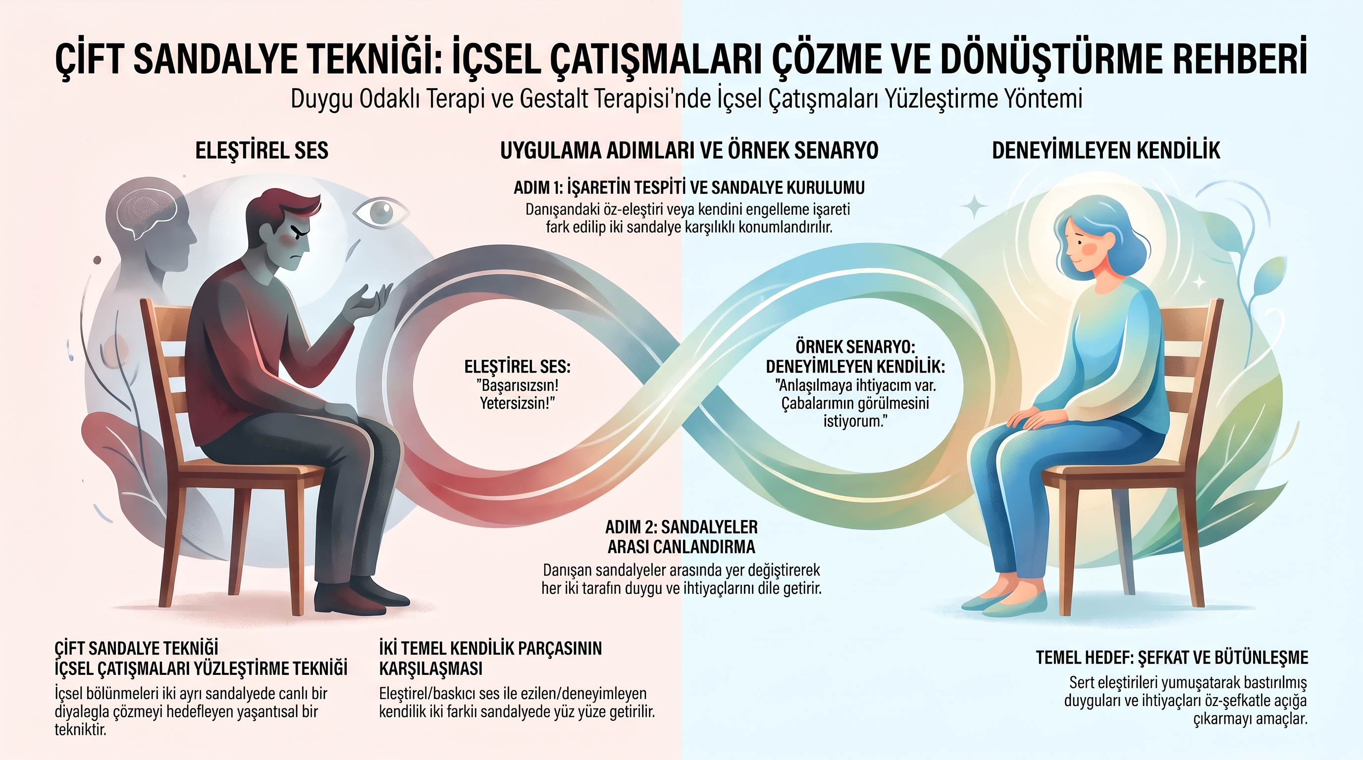 Çift Sandalye Tekniği Nedir? Çift Sandalye Tekniği Nasıl Uygulanır?