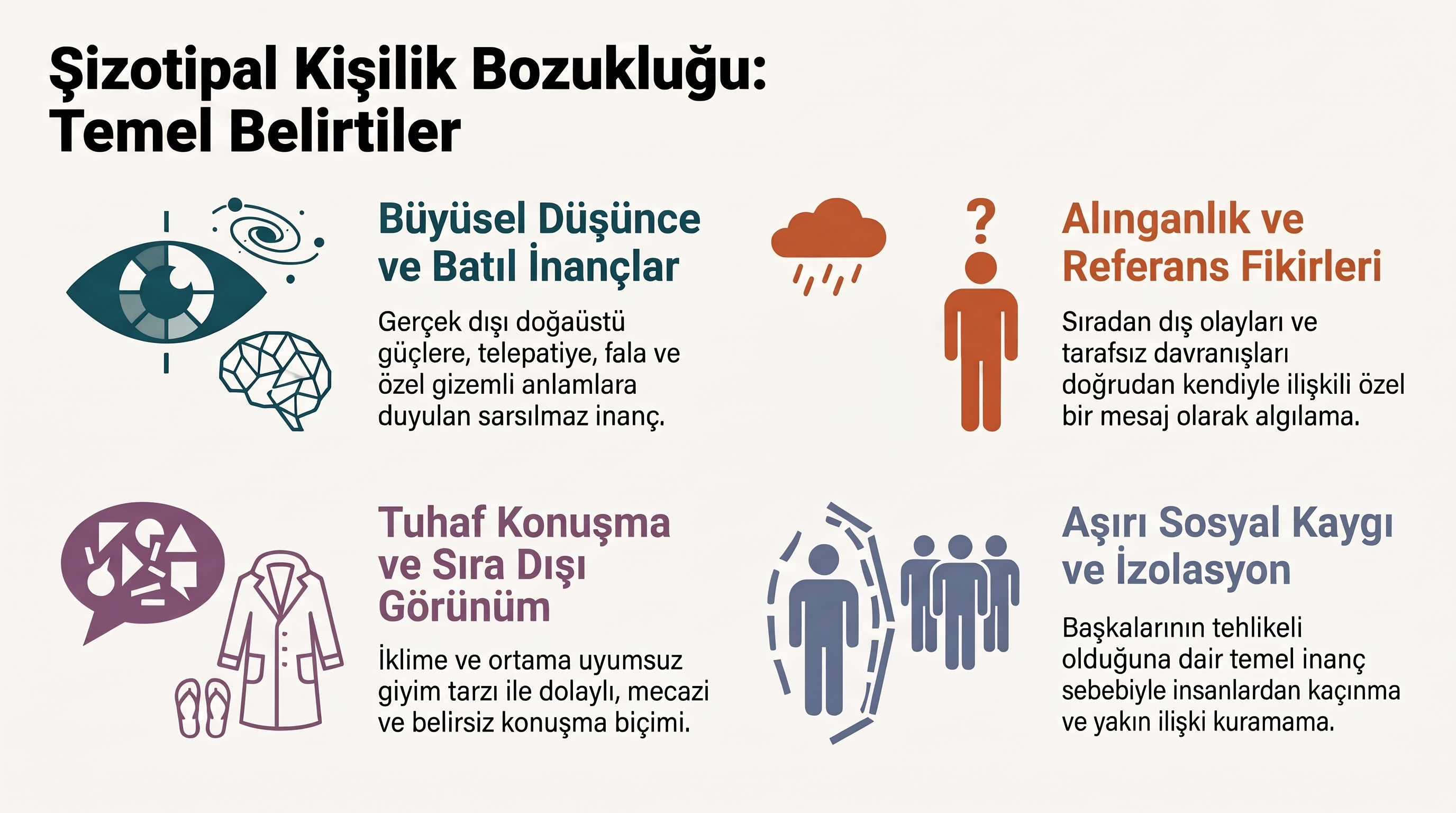 Şizotipal Kişilik Bozukluğu Nedir? Belirtileri ve Tedavi Yolları